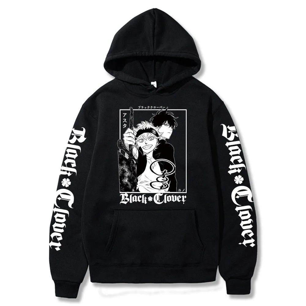 Yuno X Asta 2 Hoodie Black Clover (Variants Available)